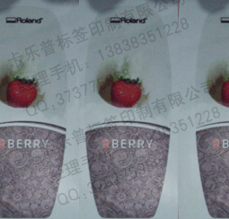 雙面印刷標(biāo)簽